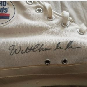 Wilt Chamberlain signed keds sport shoe